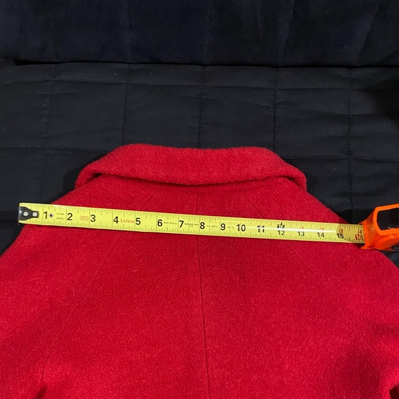 Cropped Boiled Wool Jacket - Picture 7 of 7